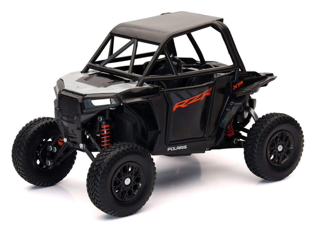Black Polaris RZR XP 1000 UTV scale model accessory by New Ray Toys, detailed 1:18 scale replica.