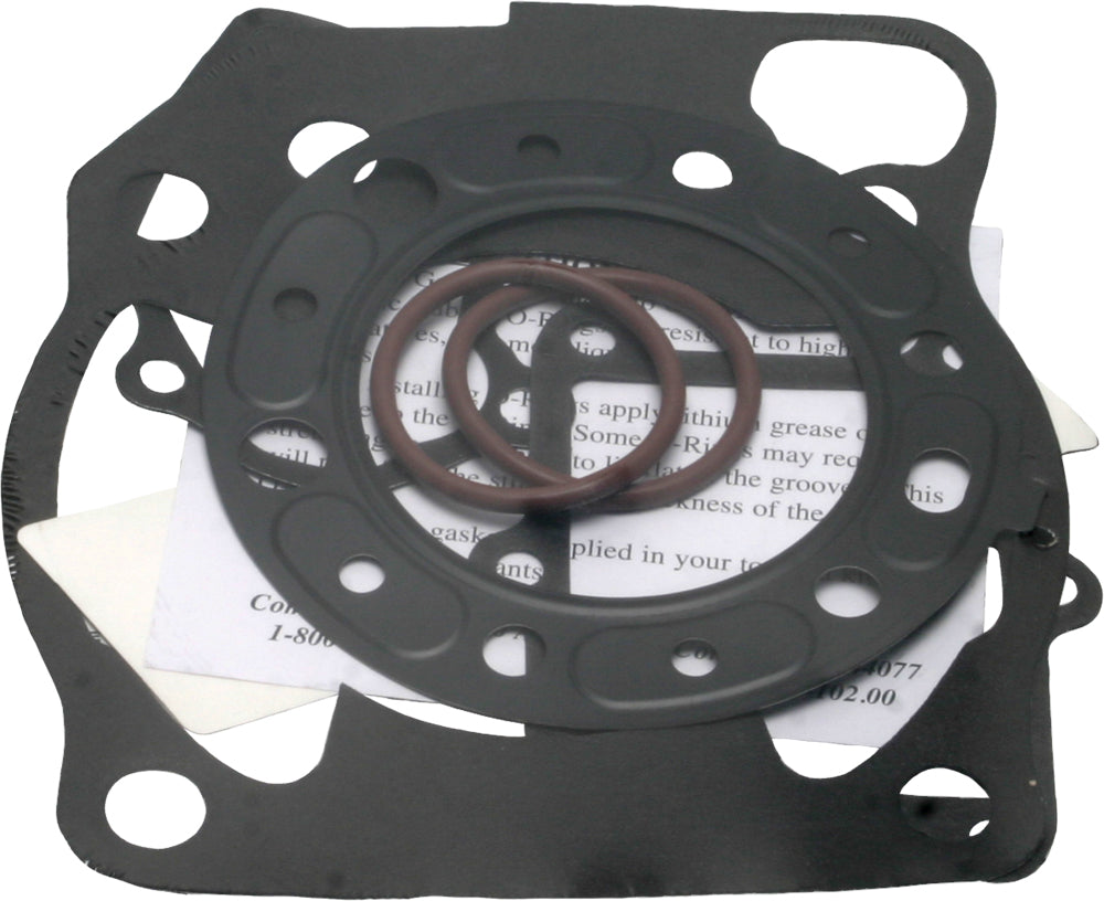 Cometic top end gasket kit with 68.5mm hon gasket, featuring high-quality gaskets and seals for engine rebuilds.