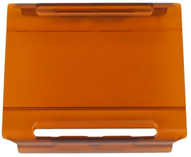 Amber RIGID Industries 4-inch E-Series light cover for Pro 652-104993, designed to fit RIGID LED lights.