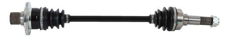 All Balls heavy-duty rear drive axle with six balls, designed for durable motorcycle or ATV axle replacement.