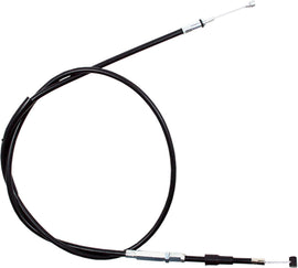 Motion Pro black vinyl clutch cable 70-4210 for motorcycle, showing the flexible cable with black vinyl coating and metal fittings.