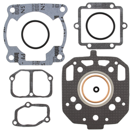 Vertex Top End Gaskets 681-0420, set of engine gaskets and seals, detailed view showing the gasket design and material.