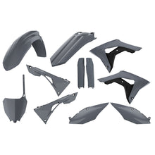 Load image into Gallery viewer, Polisport Plastics Nardo Grey plastic body kit for motorcycle or dirt bike, shown in the image.