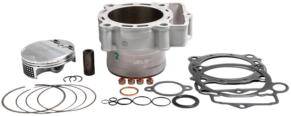 Cylinder Works engine cylinder kit for Husqvarna and KTM 422-50007K2, includes cylinder and components for 12.3:1 compression ratio.