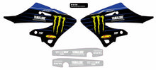 Load image into Gallery viewer, DCOR Graphic Kit 22 Star Yam decals featuring vibrant star designs for motorcycle customization.