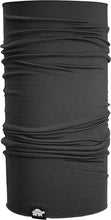 Load image into Gallery viewer, Black Turtle Fur Totally Tubular neck warmer, soft and stretchy fleece fabric, designed for warmth and comfort.