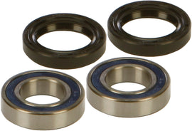 All Balls front wheel bearing and seal kit 22-51081 with bearings and seals for motorcycle wheel maintenance.