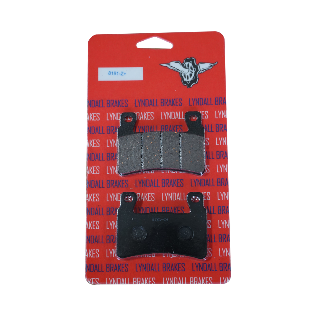 Lyndall Racing Brakes Lyndall Racing Brakes Z+ brake pad for Softail 15-24 motorcycle, front or rear brake system component