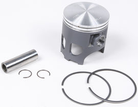 Vertex cast piston kit for Yamaha 175 with stroker 65.45mm and +1.50mm bore, includes piston components and rings.