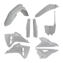 Load image into Gallery viewer, Acerbis full grey plastic kit for motorcycle, including various panels and components with Acerbis branding visible.