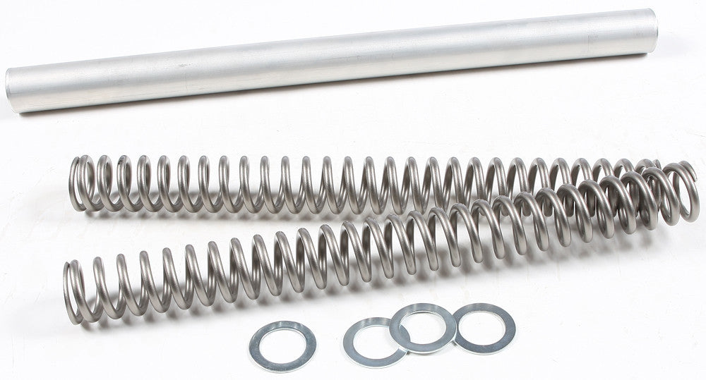 Race Tech suspension fork spring 0.52kg shown, designed for motorcycle suspension systems, with coil and spring details visible.