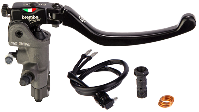 Rsc  Front Brake Master Dual Disc For 1" Bars