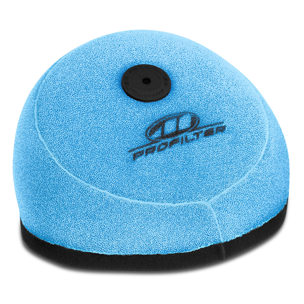 Pro Filter air filter ready to use, pre-oiled, for optimal air filtration in engines or HVAC systems, shown in the image.