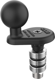 Ram Fork Stem Wedge Ball Base accessory with medium size, 19-25mm holes, designed for secure fitting and stability.