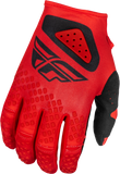 Fly Racing - Youth Kinetic Center Gloves Red/Black Ym - 378-512YM