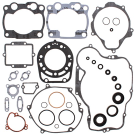 Vertex Complete Gasket Set with Oil Seals, automotive gaskets and seals for engine repairs, displayed in the image.