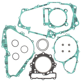 Vertex Complete Gasket Set Bomb 680-8853 with multiple gaskets and seals for engine repair, displayed on a flat surface.