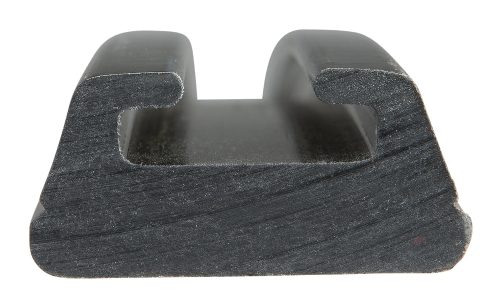 Black SP1 Slide Runners in size S/M with adjustable straps, shown on a neutral background.