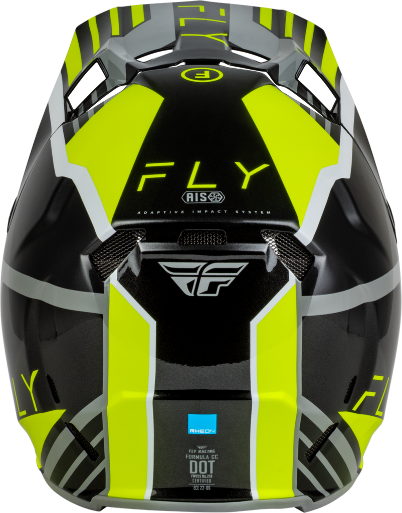 Formula Cc Strike Helmet Grey/Black/Hi Vis Xs