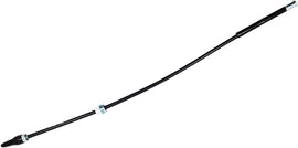 Motion Pro black vinyl tachometer cable 70-4020, durable control line for motorcycle and vehicle tachometer systems.