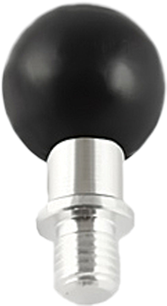 Ram accessories Ram base with M10 x 1.25 pitch and 1-inch ball for mounting and support applications.