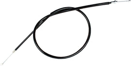 Motion Pro black vinyl clutch cable 70-5059 for motorcycles, showing the durable cable with connectors and black coating.