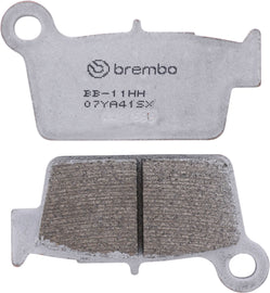 Brembo Sx brake pads, sintered upgrade for enhanced braking performance, shown in the image.