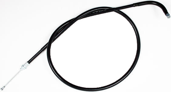Motion Pro black vinyl clutch cable 70-5258 for motorcycle hydraulic control lines, showing the cable with black vinyl coating and fittings.