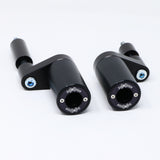 Shogun Industries - Pa2 Frame Sliders No Cut Black Kaw - 71-1778