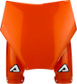 Front Number Plate Ktm Orange