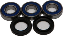 Load image into Gallery viewer, All Balls wheel bearing and seal kit 22-51233 showing various bearings and seals for motorcycle or vehicle wheel maintenance