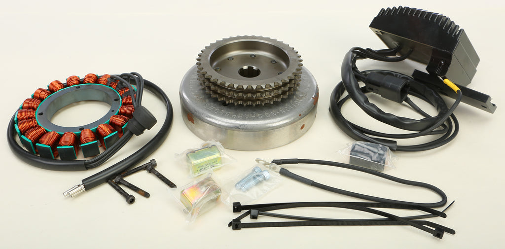 Cycle Electric XL 1200 alternator kit with 38 amp electrical output, includes alternator and mounting components.