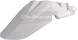 Polisport Plastics Rear Fender White 64-69051