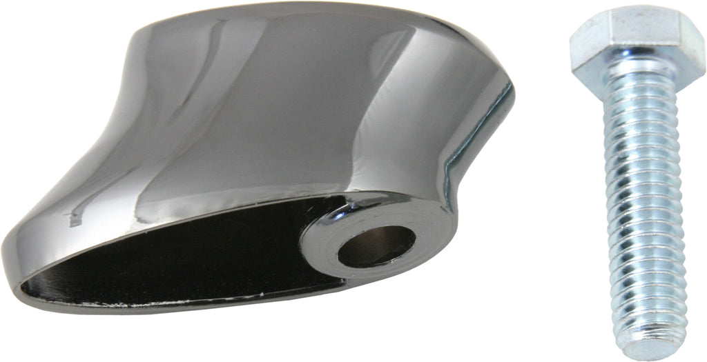 Chris Products black nickel support bullet turn signal, compact and sleek motorcycle or vehicle lighting accessory.