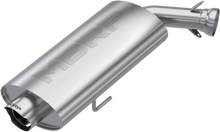 Load image into Gallery viewer, MBRP Exhaust single slip-on system with 3-inch chrome oval sport muffler, designed for enhanced performance and sound.