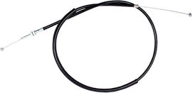 Motion Pro black vinyl throttle push cable 70-3252 for motorcycle control lines, showing the cable with black vinyl coating.