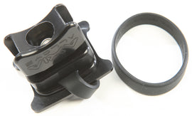 AXIA ALLOY black GPS and iPod cage mount with secure bracket for vehicle installation, model 12-9281.