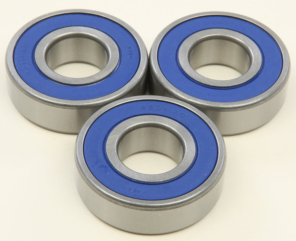 All Balls drive wheel bearing and seal kit 22-51251 with metal bearings and seals, suitable for motorcycle wheels.