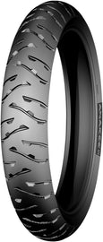 Michelin Anakee 3 front motorcycle tire 90/90-21 54V bias tube or tubeless, showing tread pattern and sidewall design.