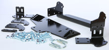 Load image into Gallery viewer, KFI Products UTV plow mount kit 10-5655 with brackets and hardware for attaching a plow to utility terrain vehicles.