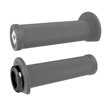 Load image into Gallery viewer, ODI Grips ATV Ruffian V2.1 soft grey and black 125mm grips with textured surface for better grip and control.