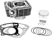 Load image into Gallery viewer, bbr 195cc engine bore kit with piston and cylinder components for small engine repair or upgrade.