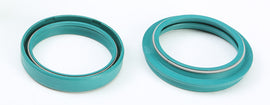 SKF HD Fork Seal Kit 49mm for motorcycle suspension, showing the seal components and packaging in the image.