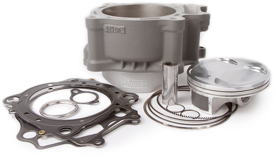 Cylinder Works engine cylinder kit with 12.1:1 compression ratio, including honed cylinder for optimal performance.