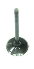Bronco engine exhaust valve 183-09151E with metallic valve head and stem, used in automotive engine systems.