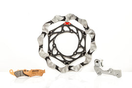 Braking Epta Batfly Kit Al-Hub 280mm brake set with disc and calipers, designed for high-performance cycling.