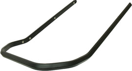 SP1 rear bumper for 137 S-D body, black finish, durable automotive part with mounting points and sleek design.