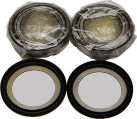 All Balls steering bearing and seal kit 22-2012 with various black rubber seals and metal components for vehicle steering system