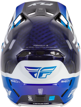Load image into Gallery viewer, Formula S Carbon Byte Helmet Blue Carbon/Blue/White 2x