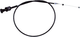 Motion Pro black vinyl choke cable 70-2158 for motorcycle control lines, featuring a durable flexible design.